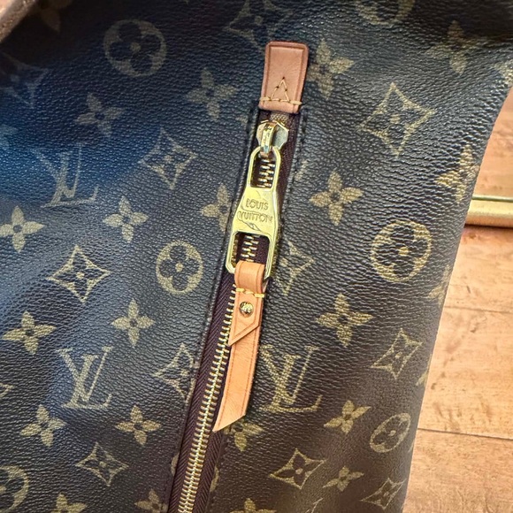 Louis Vuitton Delightful MM Monogram Hobo Bag Brown Canvas Leather Shoulder Bag - Picture 4 of 12